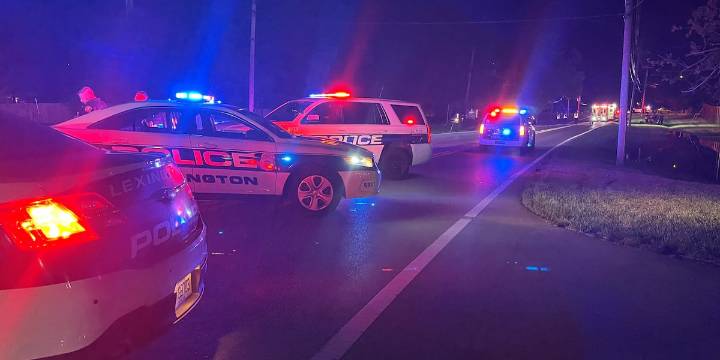 Pedestrian killed in Lexington crash; driver arrested