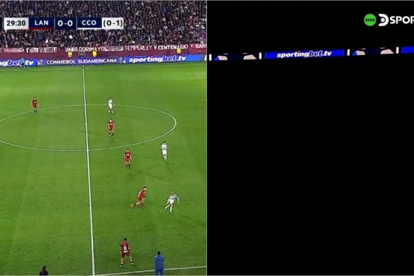 Insólito: se cortó la luz en el estadio de Lanús en pleno duelo por la Copa Sudamericana
