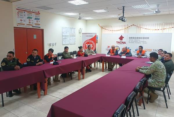 EN TACNA: TODO VA QUEDANDO LISTO PARA EL SIMULACRO DEL 15 DE AGOSTO