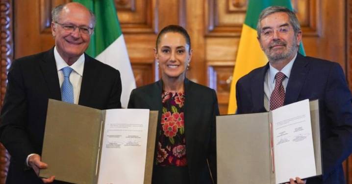 Firman México-Brasil acuerdos comerciales, agrícolas...