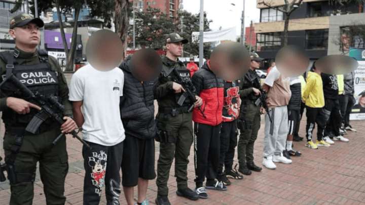 Doble golpe al ‘Tren de Aragua’: capturan a cabecilla clave y desmantelan red de extorsión y microtráfico en Bogotá