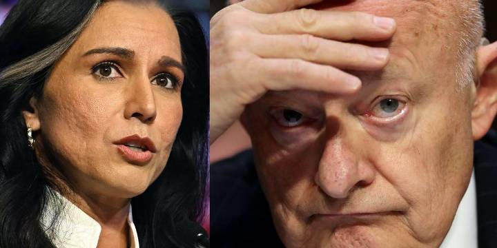 Tulsi Gabbard drops declassified top secret document implicating James Clapper in Russiagate