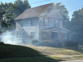 Crews respond to fire at home in Youngstown