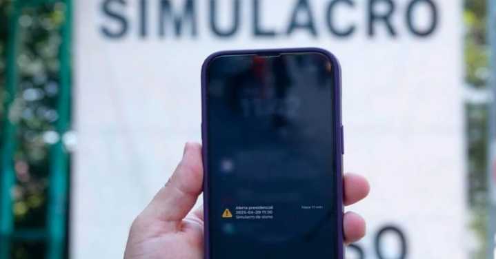 Anuncian Simulacro Nacional en dispositivos móviles para septiembre