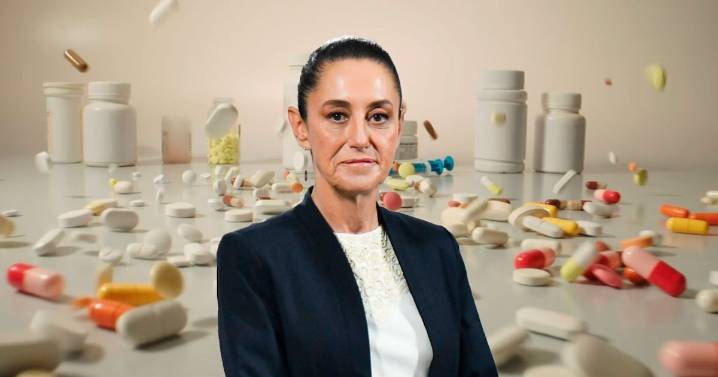 Medicamentos: Sheinbaum tropieza feo con Nariz Roja