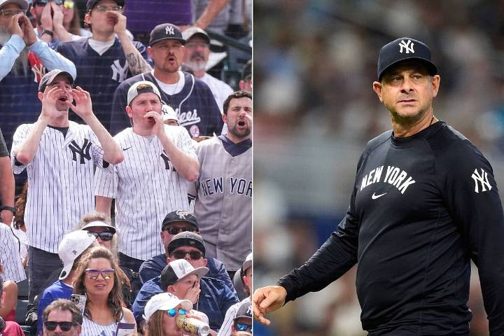 Caos en New York Yankees. Los aficionados reprueban a Aaron Boone y sus jugadores no lo defienden