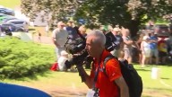 He covered the very first toss in ’79 — Now KCCI’s Cortney Kintzer captures his final cow chip throw