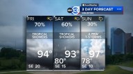 Houston weather: Tropical low brings scattered downpours to Houston Friday and Saturday