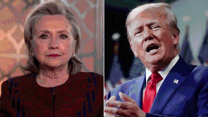 Hillary Clinton dispuesta a nominar a Donald Trump al Nobel de la Paz