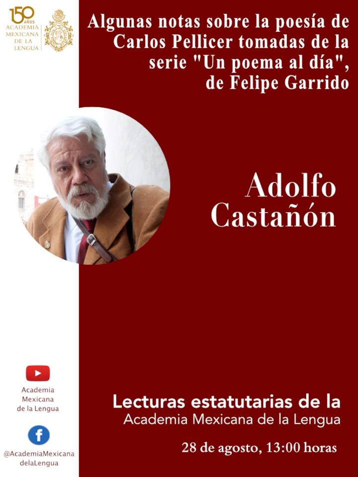 “Algunas notas sobre la poesía de Carlos Pellicer tomadas de la serie ‘Un poema al día’ de Felipe Garrido”,  un ensayo de Adolfo Castañón
