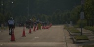 Thousands compete in Louisville Ironman 70.3 Triathlon