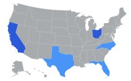 Map Shows Where Gavin Newsom is Leading Democratic 2028 Primary Polls