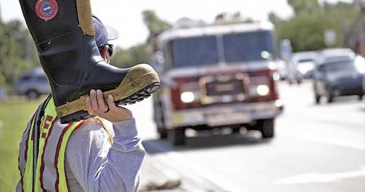 Anchorage firefighters hit streets Friday for annual Fill the Boot fundraiser