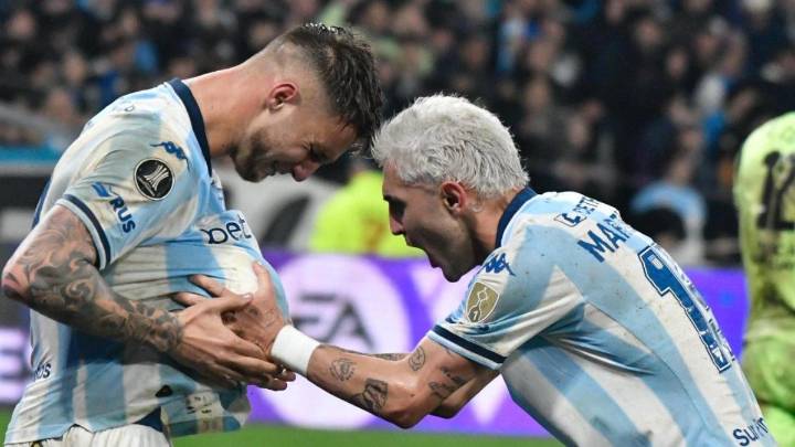 Franco Pardo, de marcar un gol agónico a empujar su camioneta con los hinchas de Racing