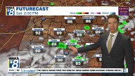 Low chances for rain return, the heat remains lower this weekend