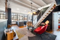 For $2.8M, this big loft in a former Dumbo soap factory has three bedrooms and an office