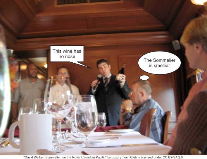 The garlic-loving wine expert