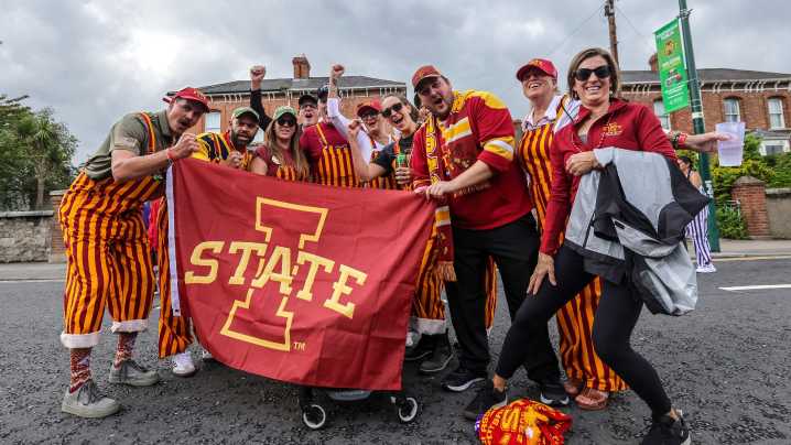 See photos of Iowa State football vs Kansas State in Week 0 game