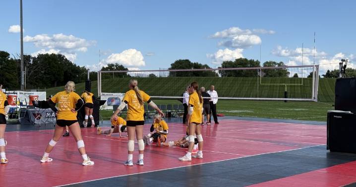 Mayville makes Wisconsin history with first outdoor volleyball match