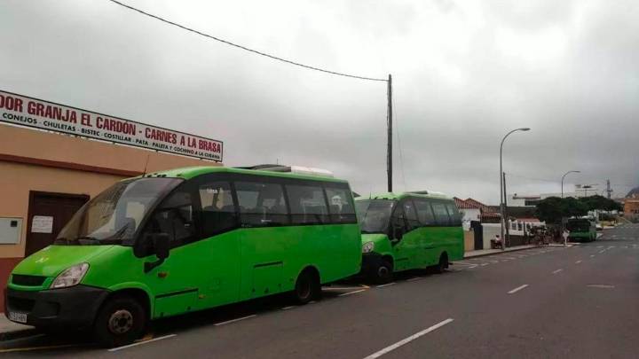 Nueva agresión a un conductor de guaguas en Tenerife: él no se quedó atrás