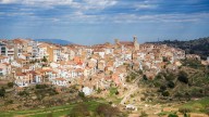 Vilafranca (Castellón) registra una fuerte tormenta con 35,4 litros en menos de una hora