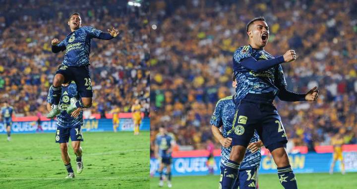 América da vuelta al marcador y derrota a Tigres en la Jornada 5 del Apertura 2025