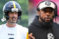 Aaron Rodgers Breaks Character for Mike Tomlin’s Wife as Steelers QB Returns Favor