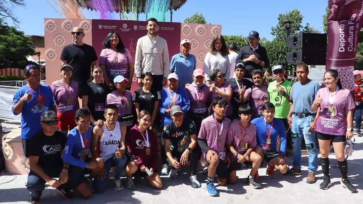 Carrera Atlética de Tequisquiapan hizo del centro un lugar de fiesta deportiva