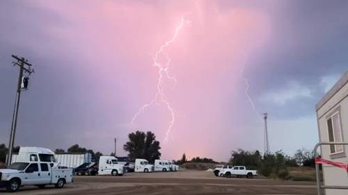 Storms hitting Central California with thunder, lightning and flooding