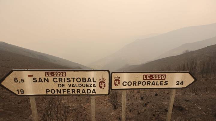 Nuevos focos pasan al Bierzo desde Orense