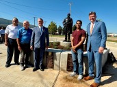 Oklahoma City unveils bronze statue of C.G. ‘Gritsmill’ Jones