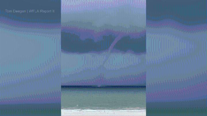 VIDEO: Waterspout spotted off Florida beach