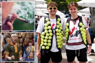 Tennis fans split over spliffs at US Open after player Casper Ruud gripes about pot smell