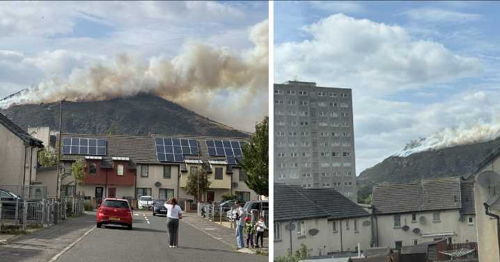Arthur's Seat fire LIVE: Iconic Edinburgh landmark burning as huge blaze seen across capital