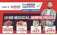 NINI mayorista, una gran expetiencia: fin de semana con estas ofertas