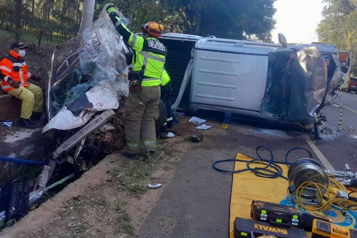 Mueren dos personas tras accidente de tránsito protagonizado por vehículo ligado a la organización de los Juegos Panamericanos Junior