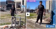 Equipo de Canal 9 es amenazado con piedras durante despacho en vivo en sitio eriazo de Concepción