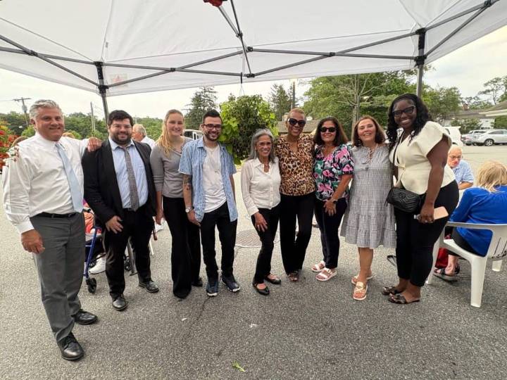 Celebrating the Community of Banksville, Its Bank and Retiring Manager