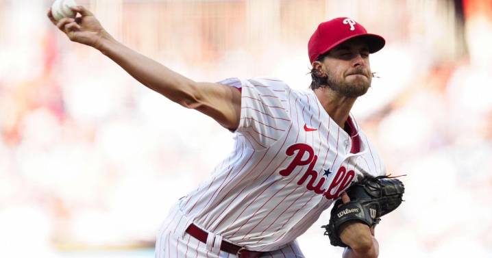 Nola gets 1st win since May 3 as Phillies top Nationals 6-4 behind homers from Sosa and Turner