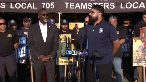 Mauser strike: Chicago Mayor Brandon Johnson joins Teamsters Local 705 picket line, demanding ICE prevention, better wage