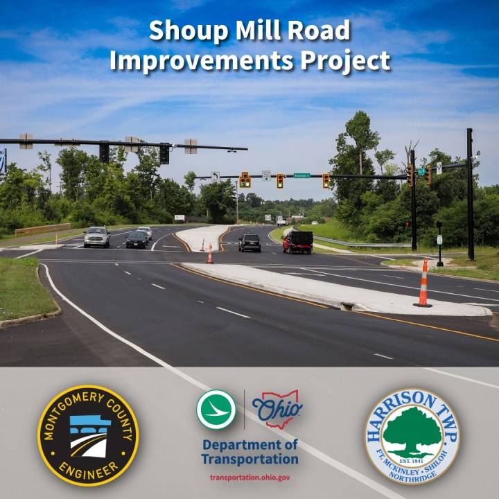 Shoup Mill Road construction complete in Harrison Twp.