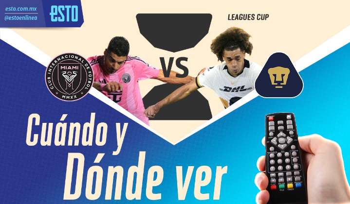 Inter Miami vs Pumas, juego de la jornada 3 de la Leagues Cup: Fecha, hora y canales de transmisión