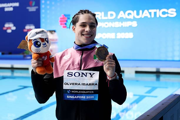 ¡Osmar Olvera es Campeón del Mundo!, le ganó a los chinos con dos clavados casi perfectos y les arrebató la medalla de Oro VIDEO