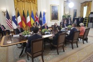 Europa corteja magistralmente a Trump en la Casa Blanca