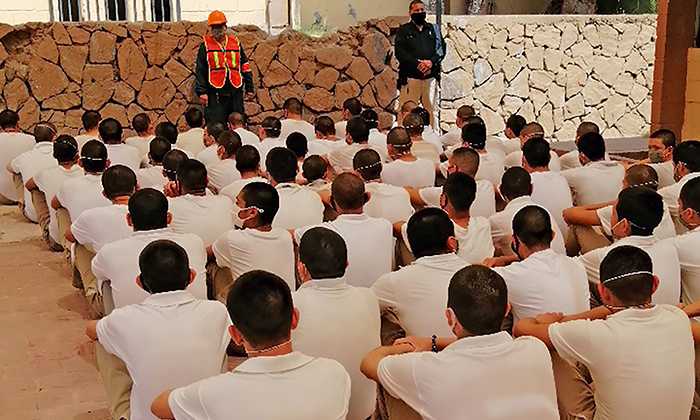 Impulsan campaña para prevenir conductas delictivas; Autoridades de la Secretaría de Seguridad