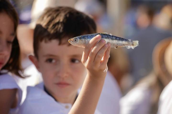 Arinaga se despide de 'La Vará' entre sardinas, voladores y música en directo