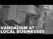 Baltimore businesses demand security as vandals wreak havoc on 25th and Saint Paul