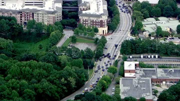 VIDEO: Active shooter scene at Emory Atlanta campus