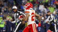 Chiefs send WR Skyy Moore to the 49ers for a swap of future picks