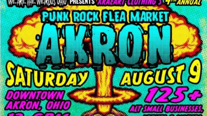Akron Punk Rock Flea Market to take place at Lock 3 on Saturday